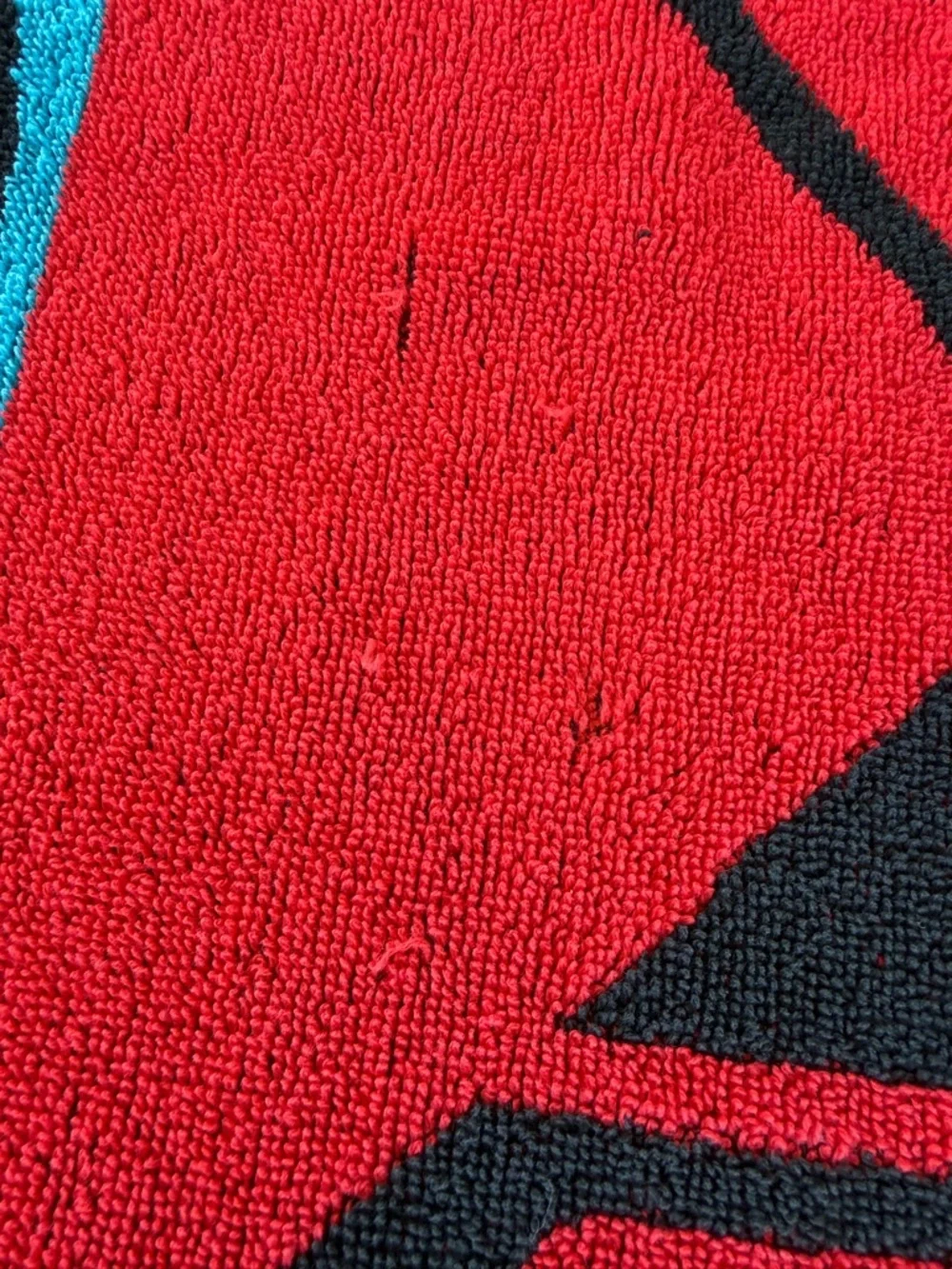 VTG Royal Terry Geometric Southwestern Beach Towel Colorful Brazil 30x60 GUC